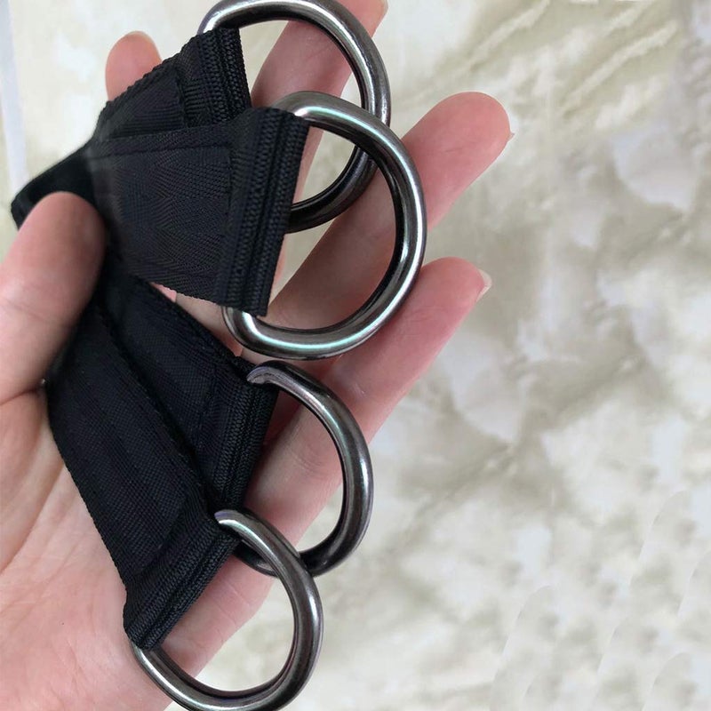 AIVOOF Tree Swing Straps, 25cm / 9.8inches Heavy Duty Hanging Kit Holds 440 lbs Perfect for Swing Seat, Hammock, Plank - Image 3